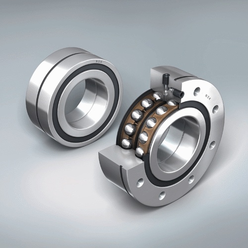 BSBD Series of NSKHPS™ Angular Contact Thrust Ball Bearings (Double Row) for Ball Screw Support